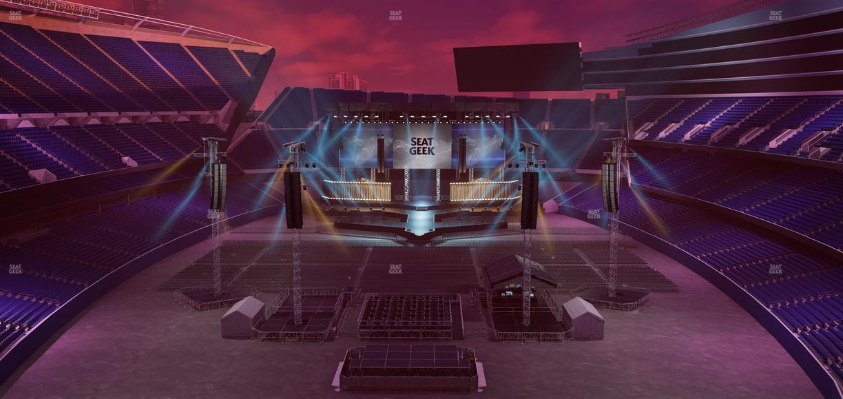 Soldier Field - Section 422 Seat View