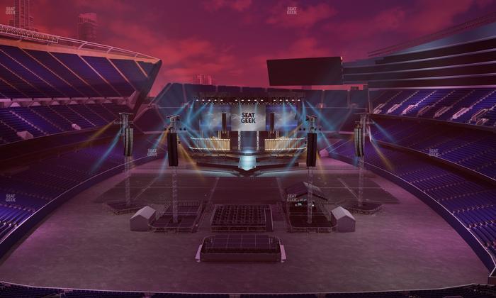 Soldier Field - Section 422 Seat View