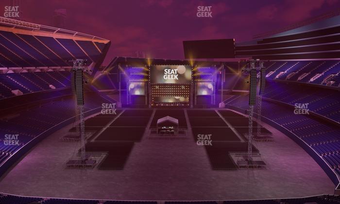 Soldier Field - Section 422 Seat View