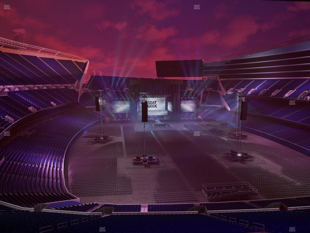 Soldier Field - Section 424 Seat View