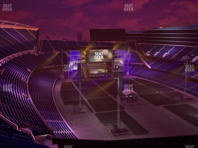 Soldier Field - Section 427 Seat View