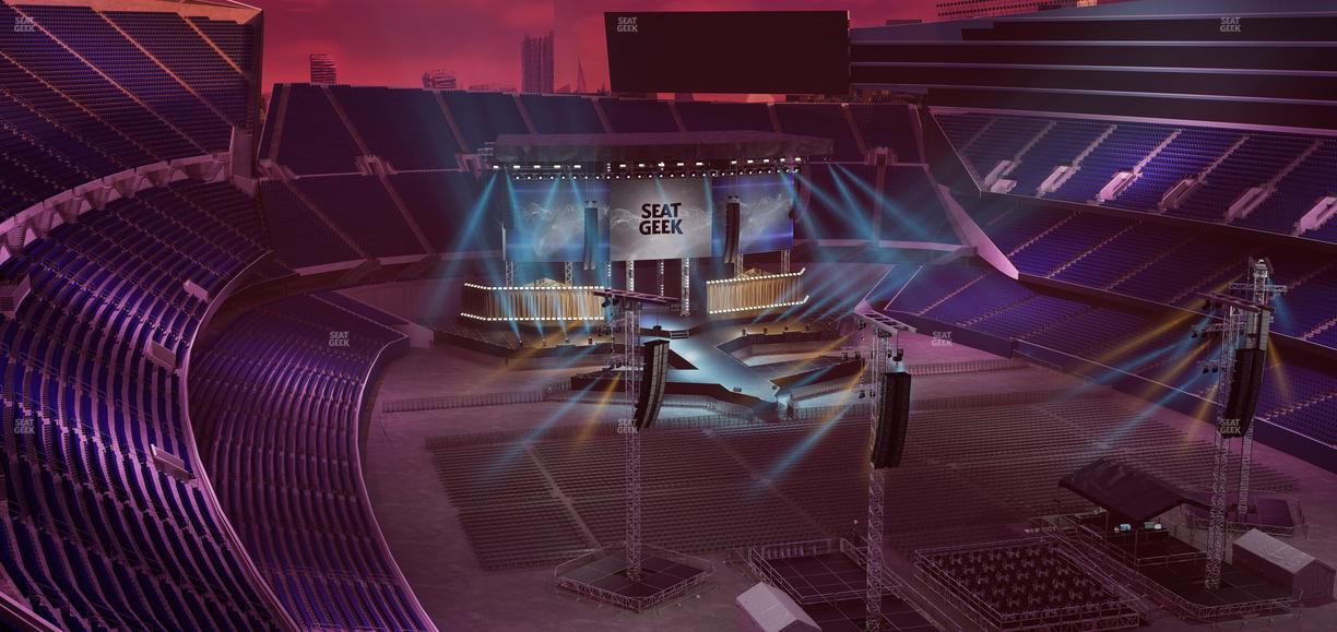 Soldier Field - Section 427 Seat View