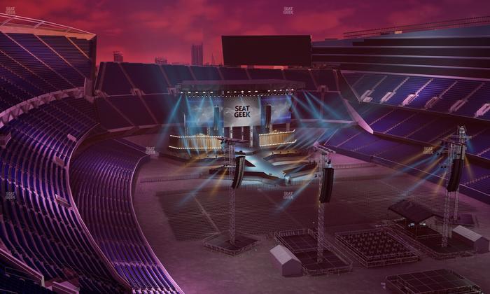 Soldier Field - Section 427 Seat View
