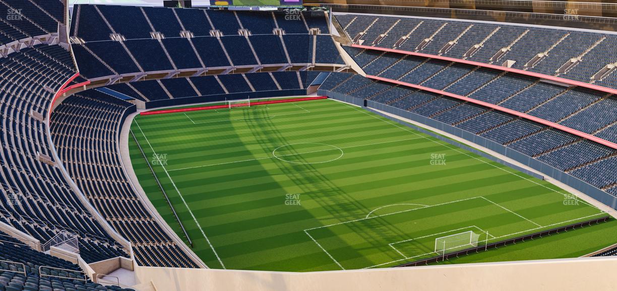 Soldier Field - Section 427 Seat View