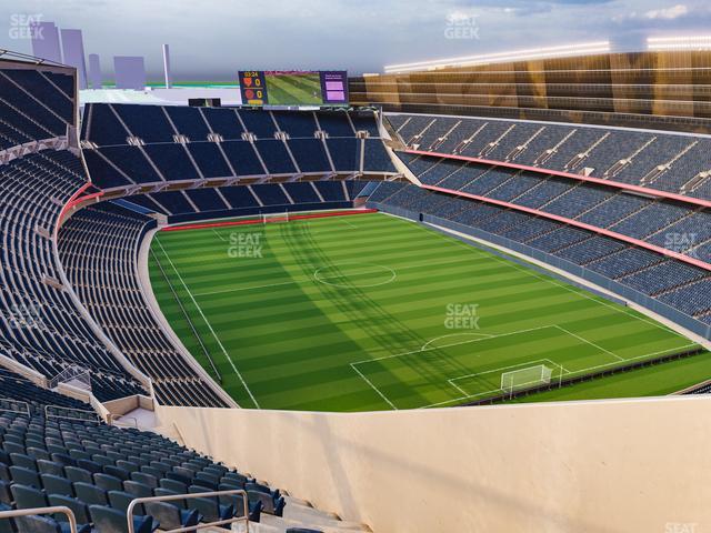 Soldier Field - Section 427 Seat View Soldier Field - Section 427 Seat View