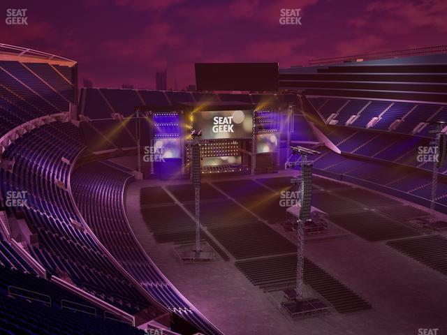 Soldier Field - Section 428 Seat View