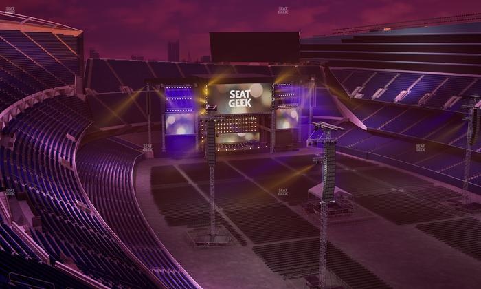 Soldier Field - Section 428 Seat View
