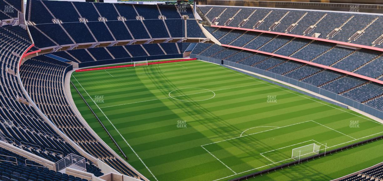 Soldier Field - Section 428 Seat View