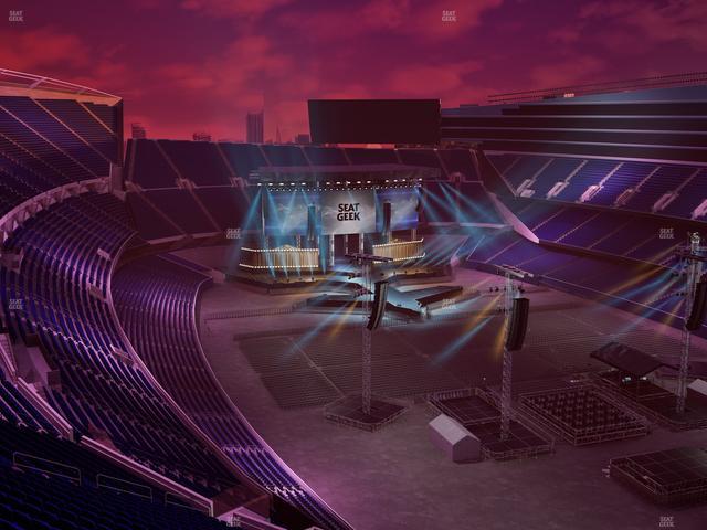 Soldier Field - Section 428 Seat View