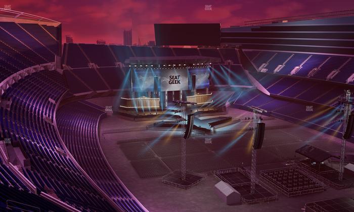 Soldier Field - Section 428 Seat View
