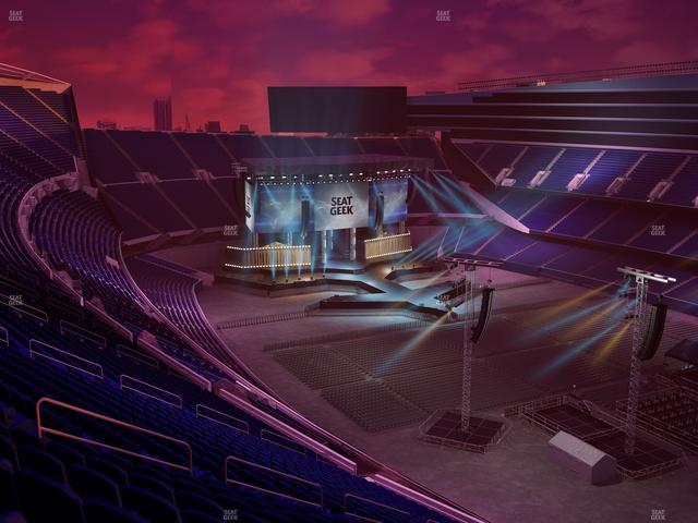 Soldier Field - Section 430 Seat View