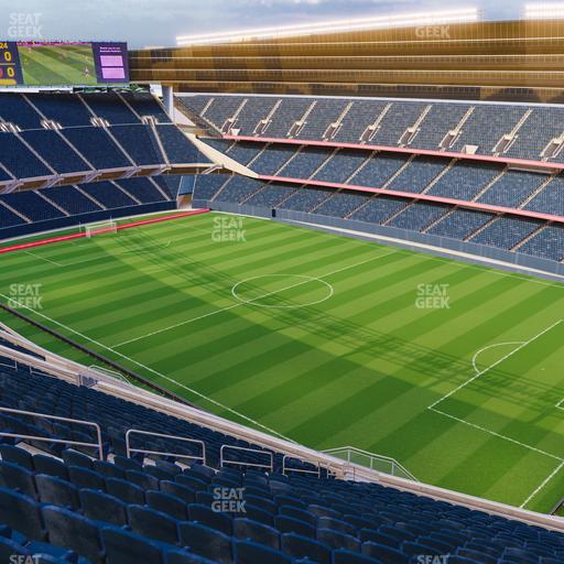 Soldier Field - Section 431 Seat View