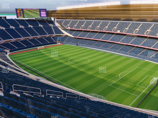 Soldier Field - Section 431 Seat View Soldier Field - Section 431 Seat View