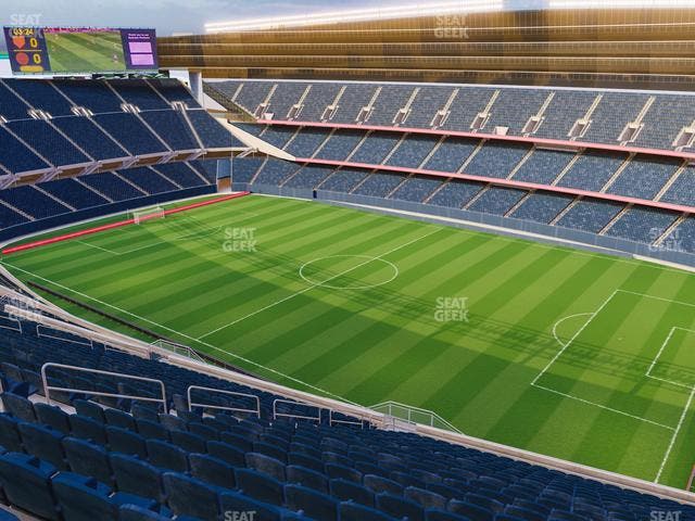 Soldier Field - Section 432 Seat View