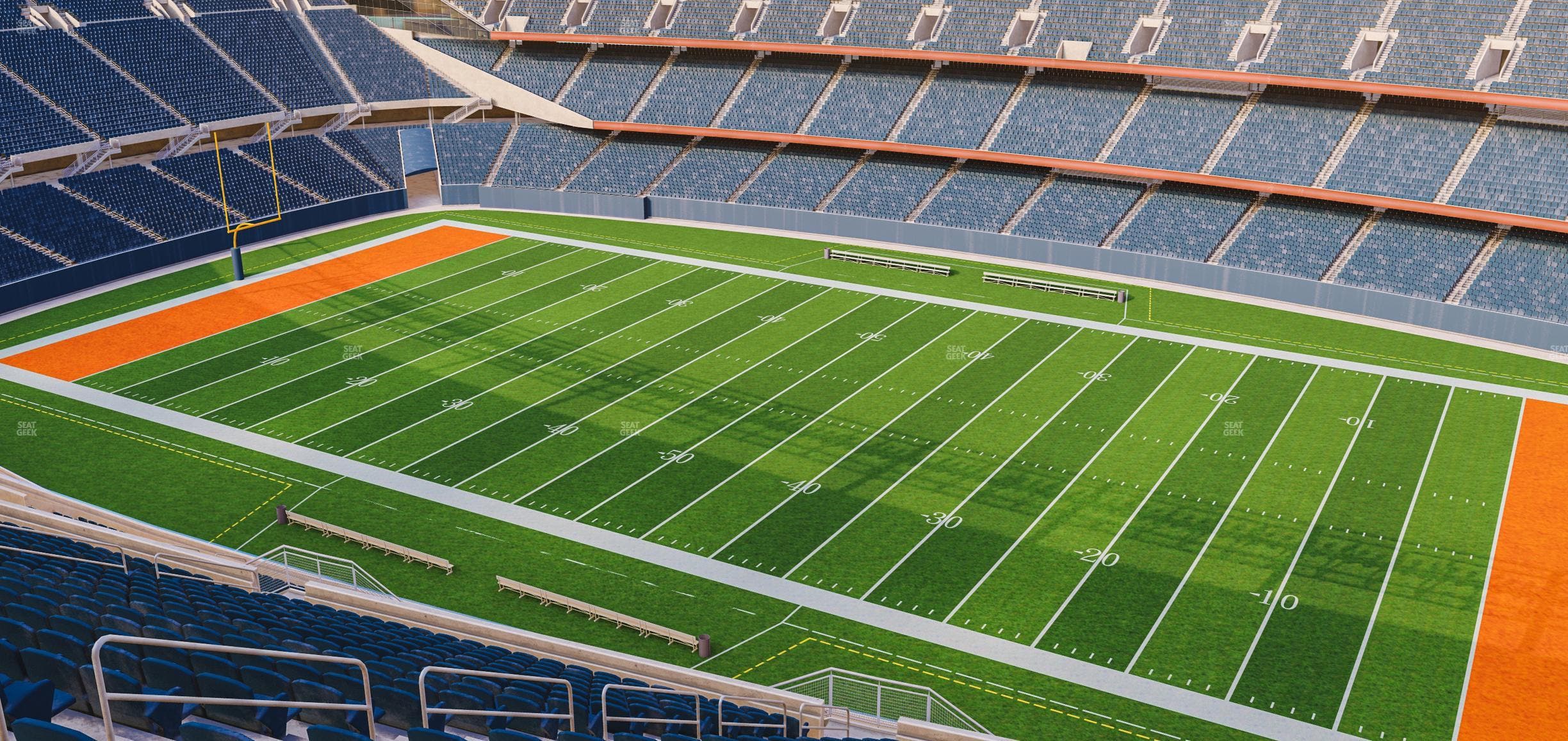 Soldier Field - Section 433 Seat View
