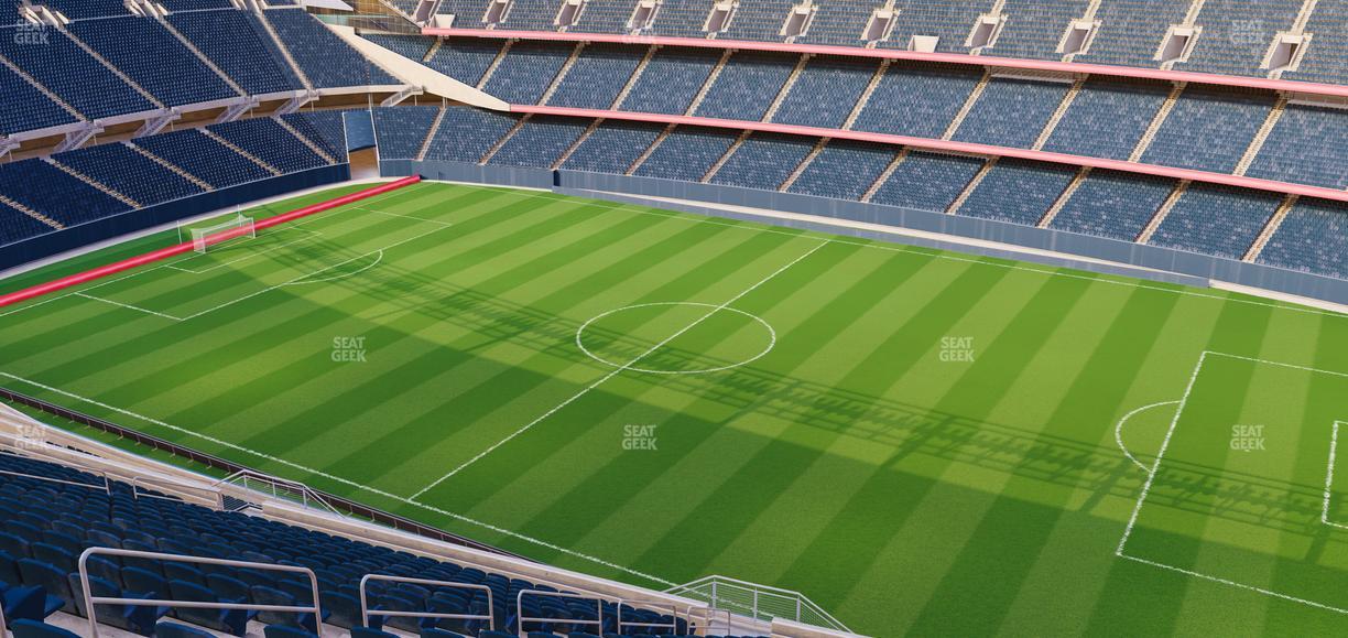 Soldier Field - Section 433 Seat View