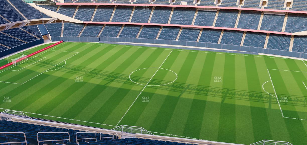 Soldier Field - Section 435 Seat View