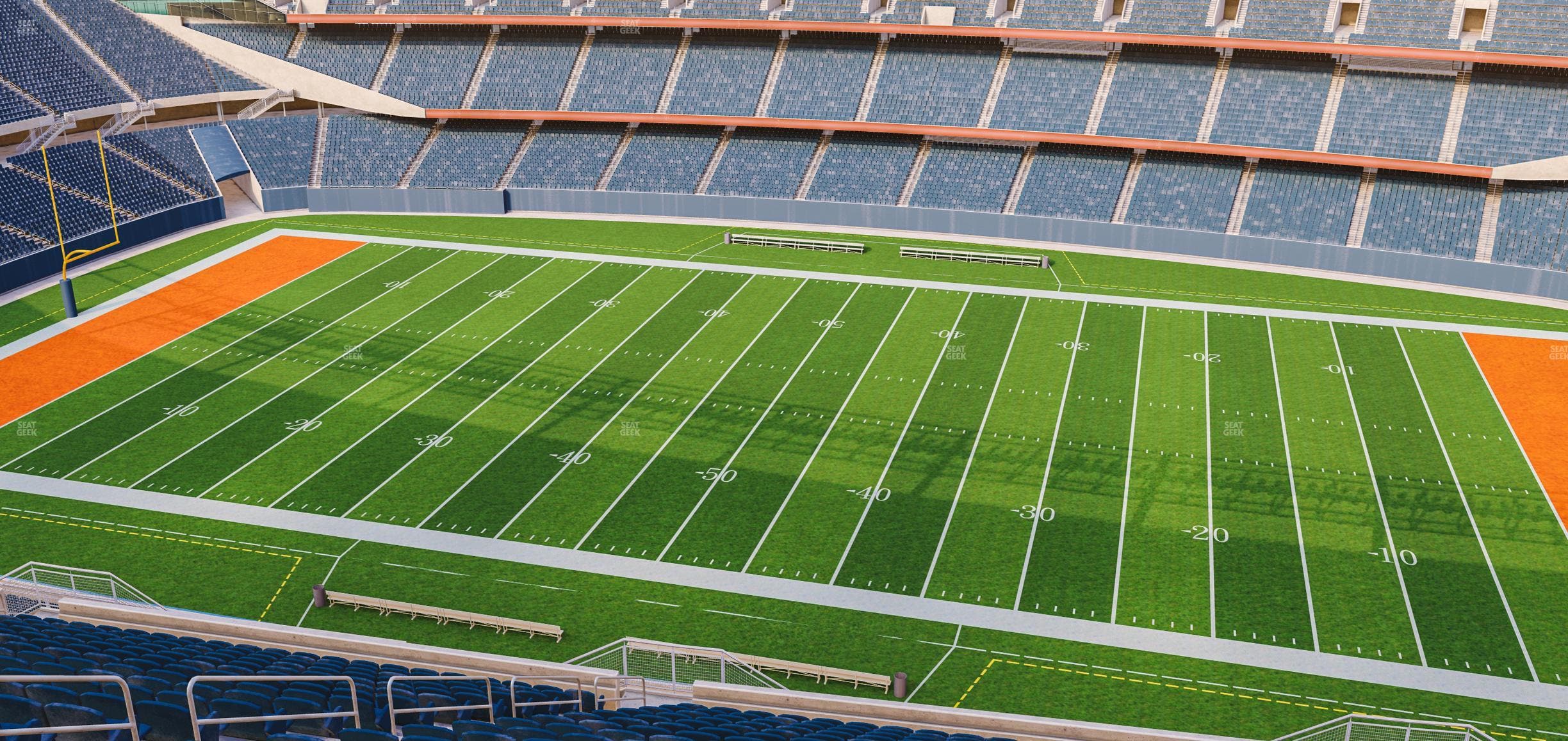 Soldier Field - Section 435 Seat View