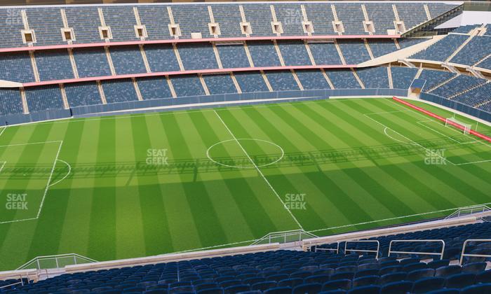 Soldier Field - Section 439 Seat View