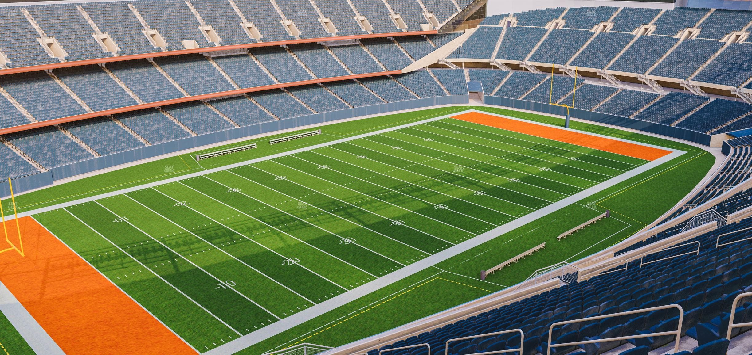 Soldier Field - Section 443 Seat View