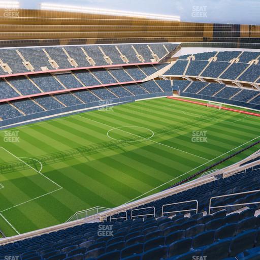 Soldier Field - Section 443 Seat View