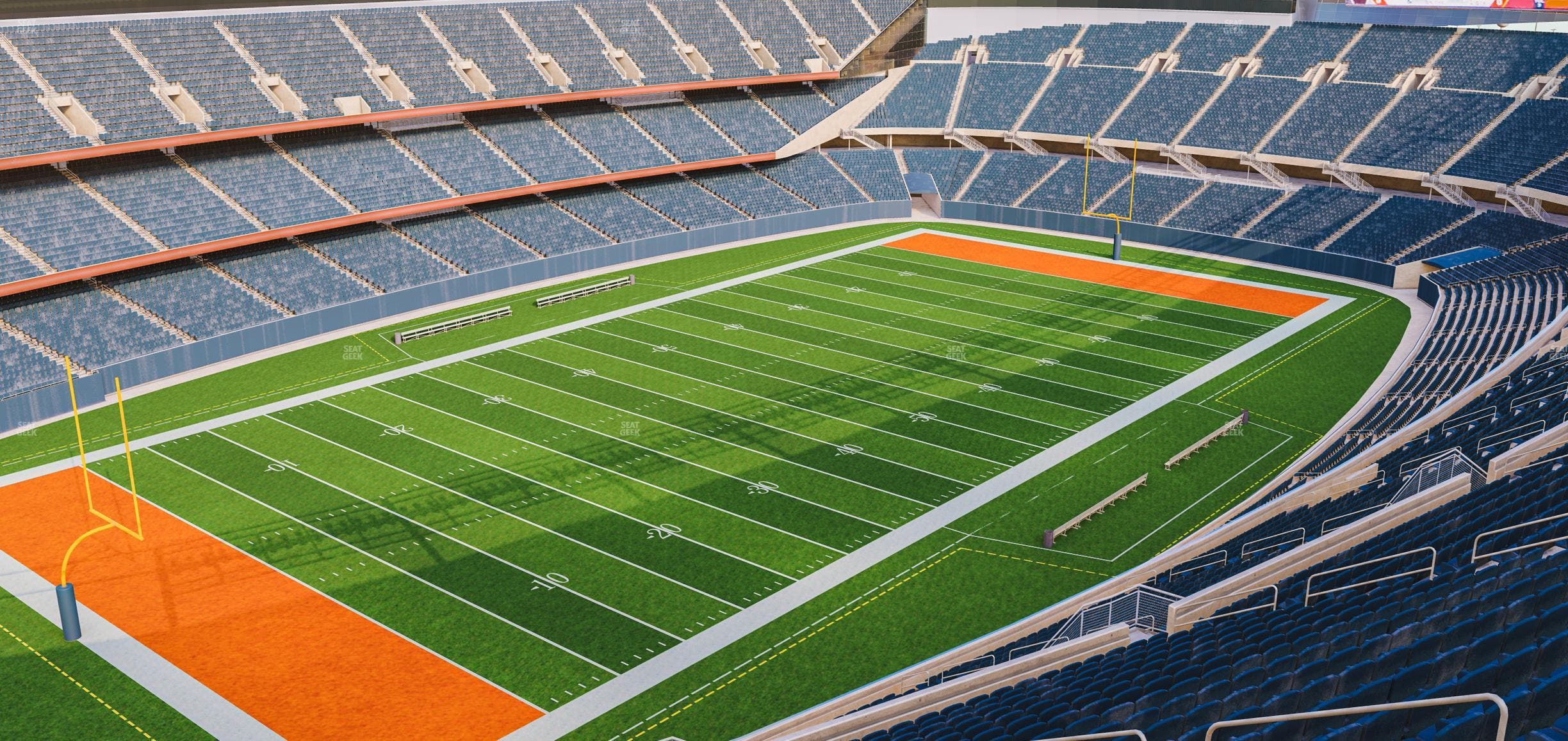 Soldier Field - Section 444 Seat View