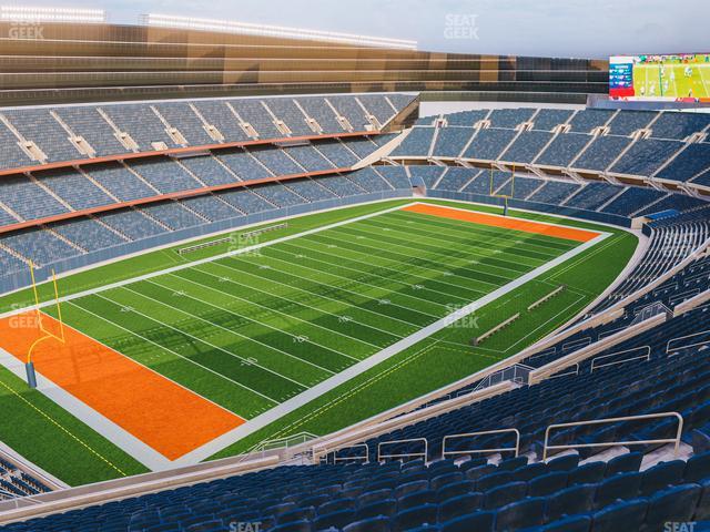 Soldier Field - Section 444 Seat View