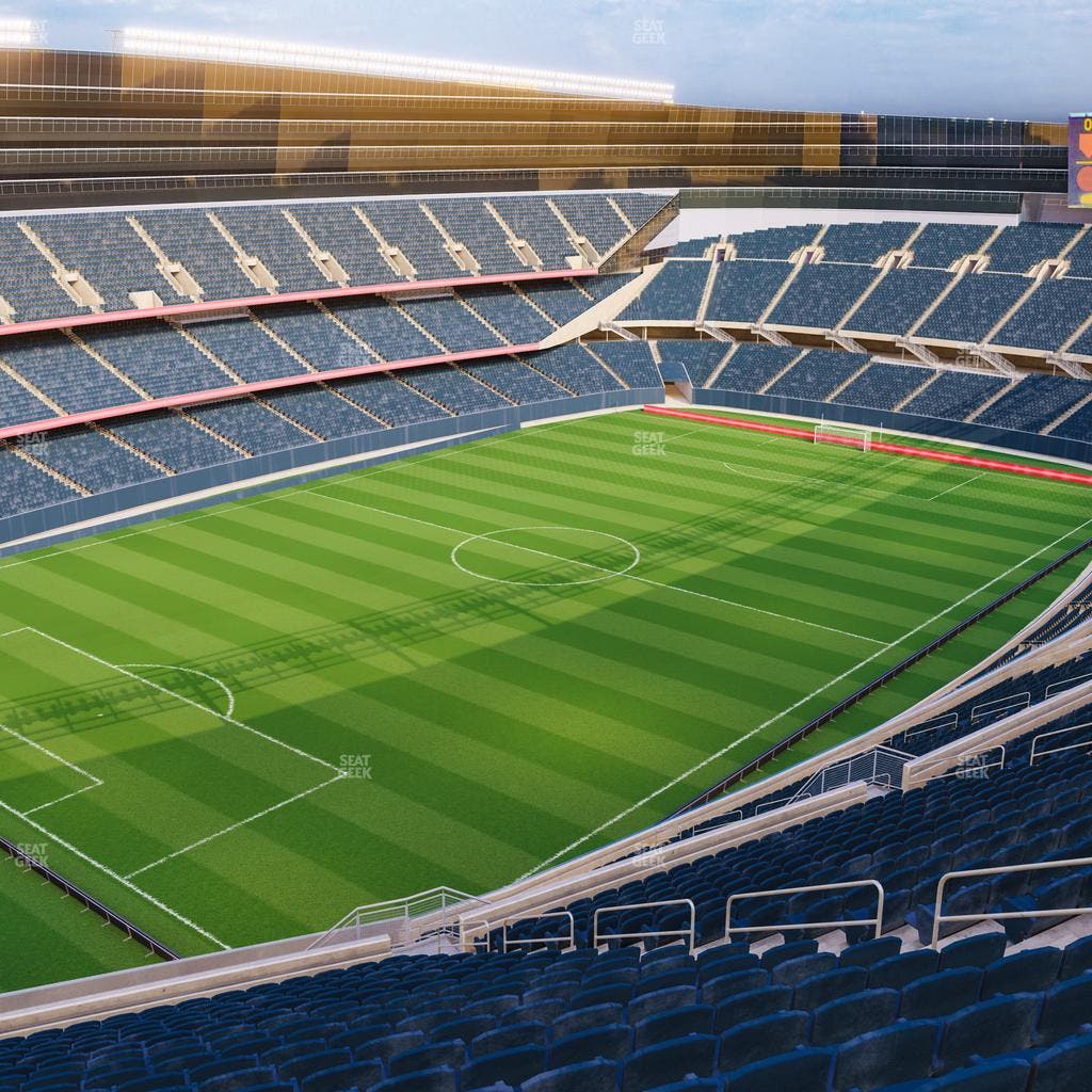 Soldier Field - Section 444 Seat View