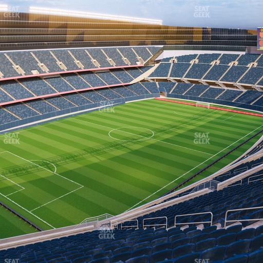 Soldier Field - Section 444 Seat View