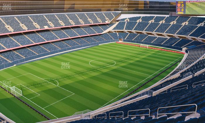 Soldier Field - Section 444 Seat View