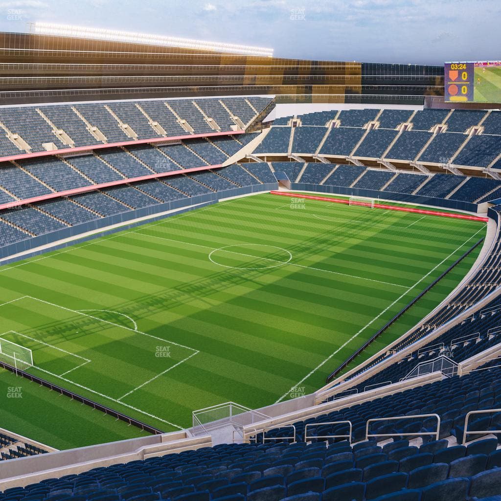 Soldier Field - Section 445 Seat View