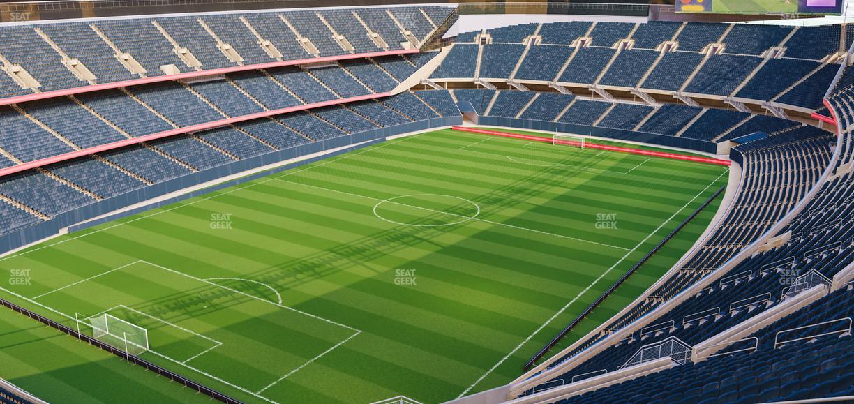 Soldier Field - Section 445 Seat View