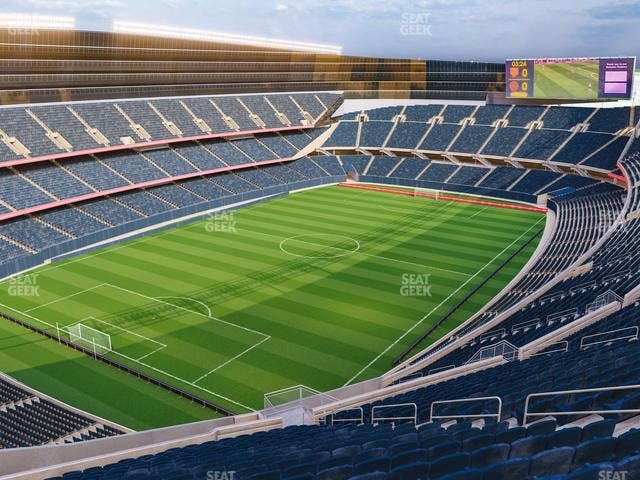 Soldier Field - Section 445 Seat View