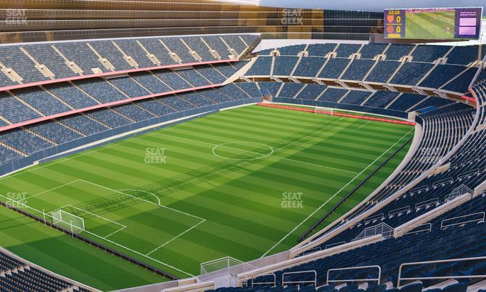 Soldier Field - Section 445 Seat View