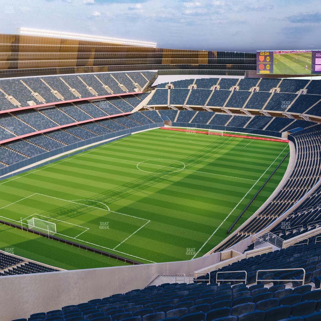Soldier Field - Section 446 Seat View