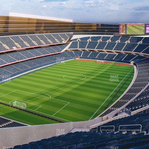Soldier Field - Section 446 Seat View