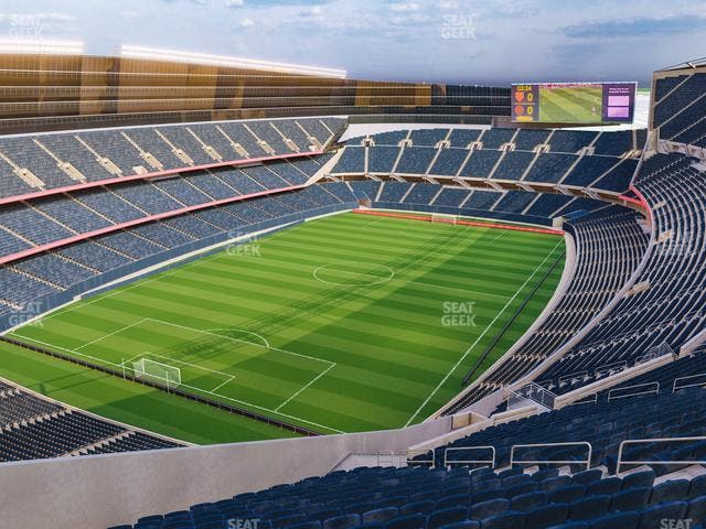 Soldier Field - Section 446 Seat View