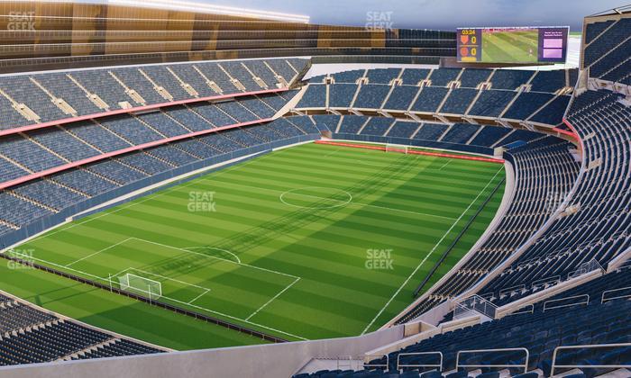 Soldier Field - Section 446 Seat View