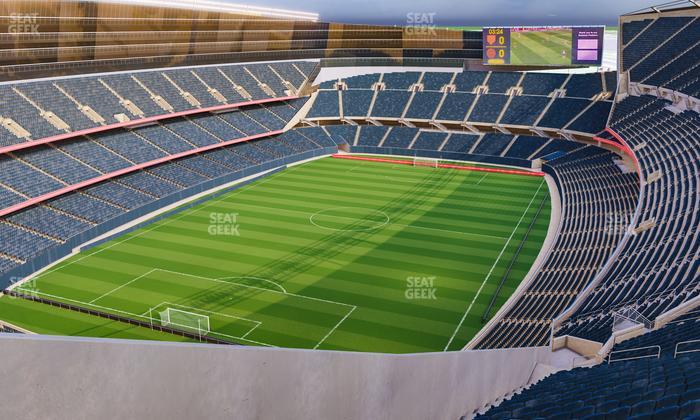 Soldier Field - Section 447 Seat View