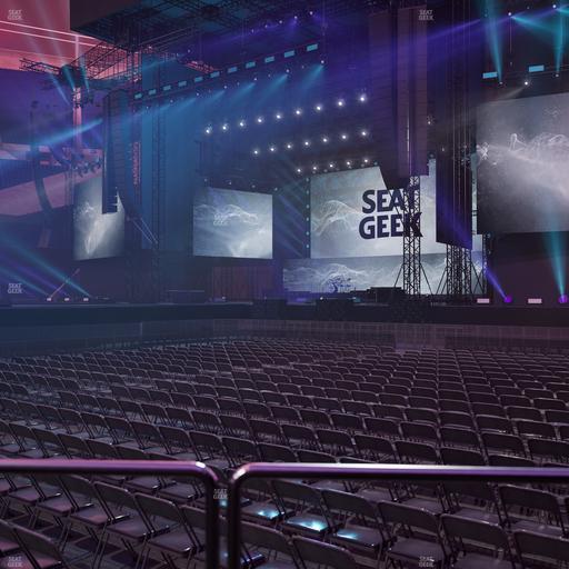 Soldier Field - Section Floor A 1 Ada Seat View