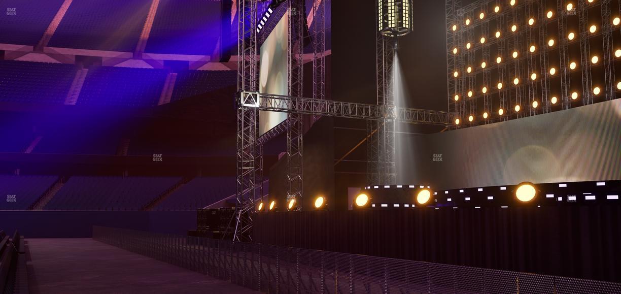 Soldier Field - Section Floor A 2 Seat View