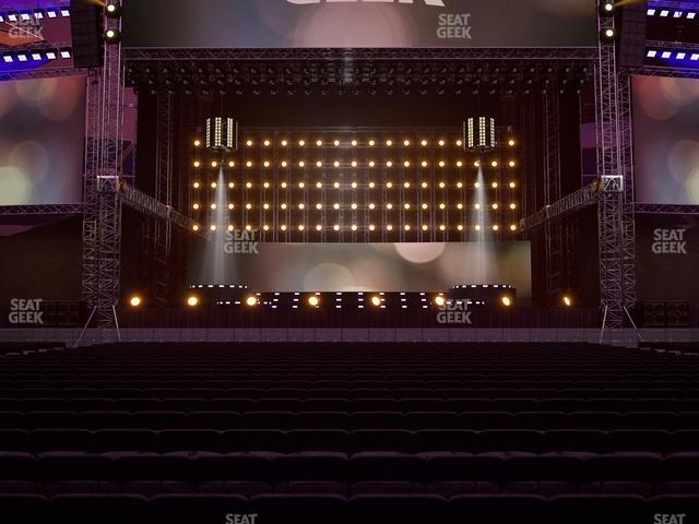 Soldier Field - Section Floor A 3 Seat View