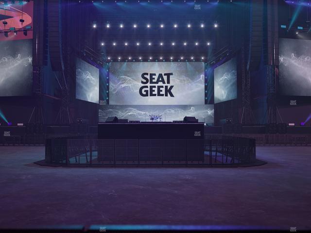 Soldier Field - Section Floor A 3 Seat View