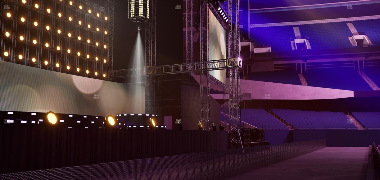 Soldier Field - Section Floor A 4 Seat View