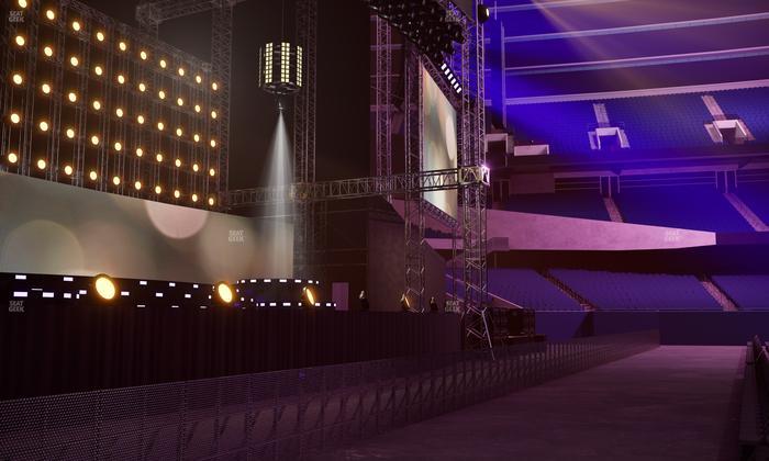 Soldier Field - Section Floor A 4 Seat View