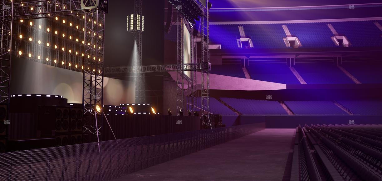 Soldier Field - Section Floor A 5 Seat View