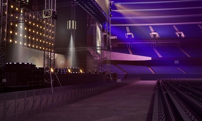 Soldier Field - Section Floor A 5 Seat View