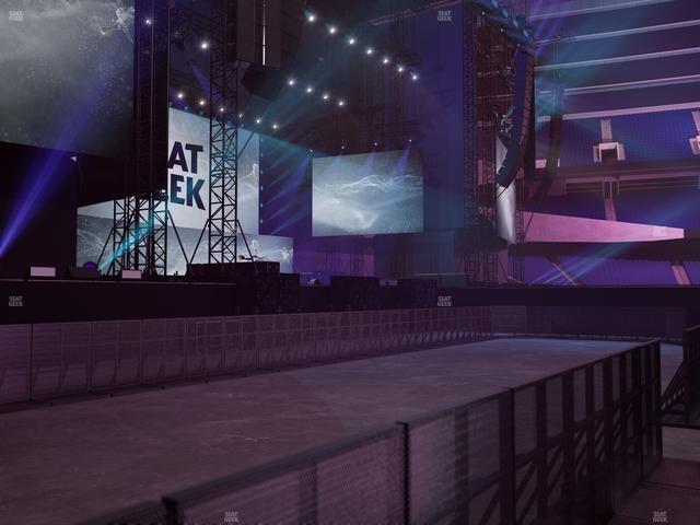 Soldier Field - Section Floor A 5 Seat View