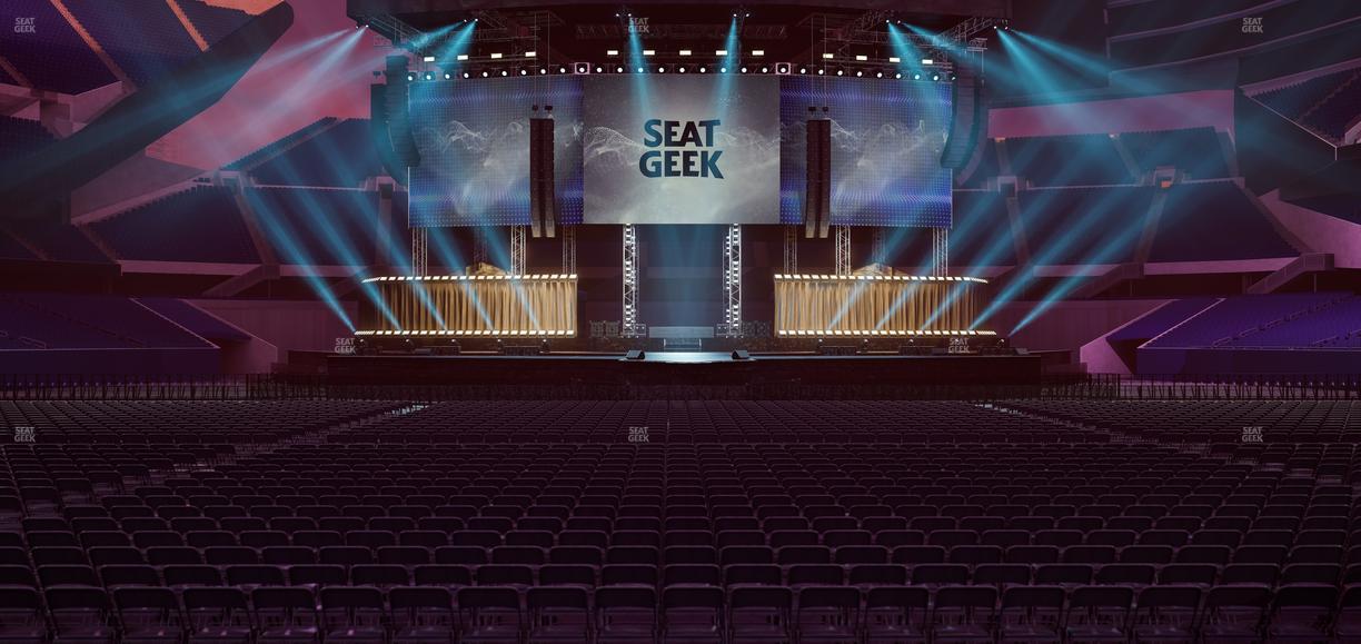 Soldier Field - Section Floor Ada Seat View