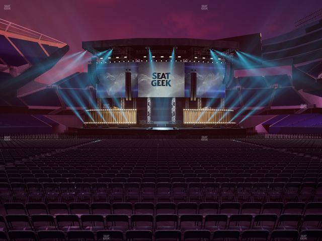 Soldier Field - Section Floor Ada Seat View